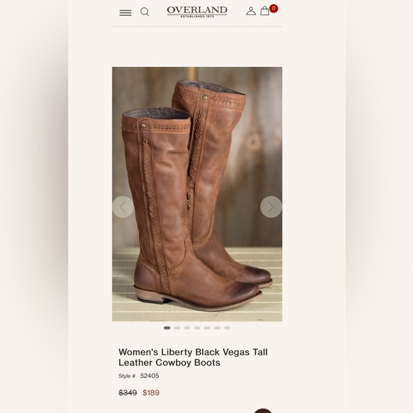 Liberty black leather riding boots - Picture 3 of 10